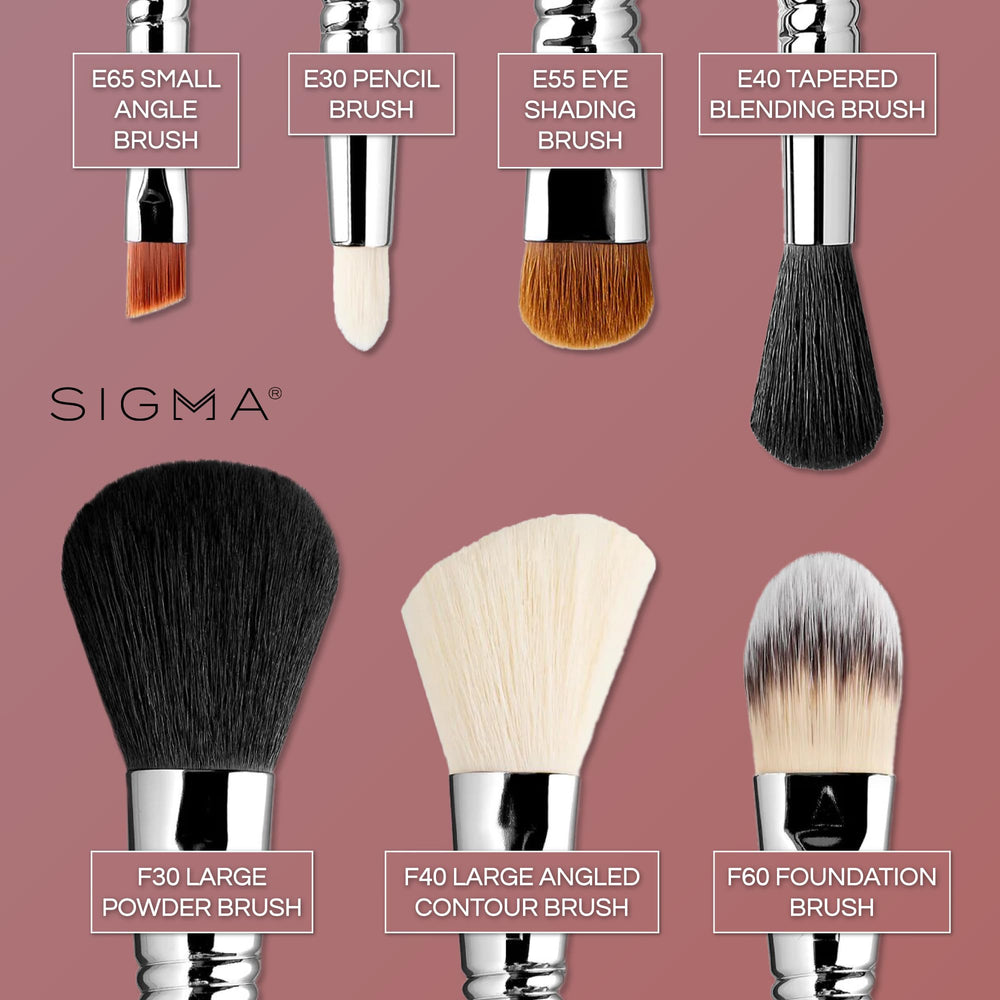 Pinceau estompe Sigma Beauty pour des transitions homogènes des fards