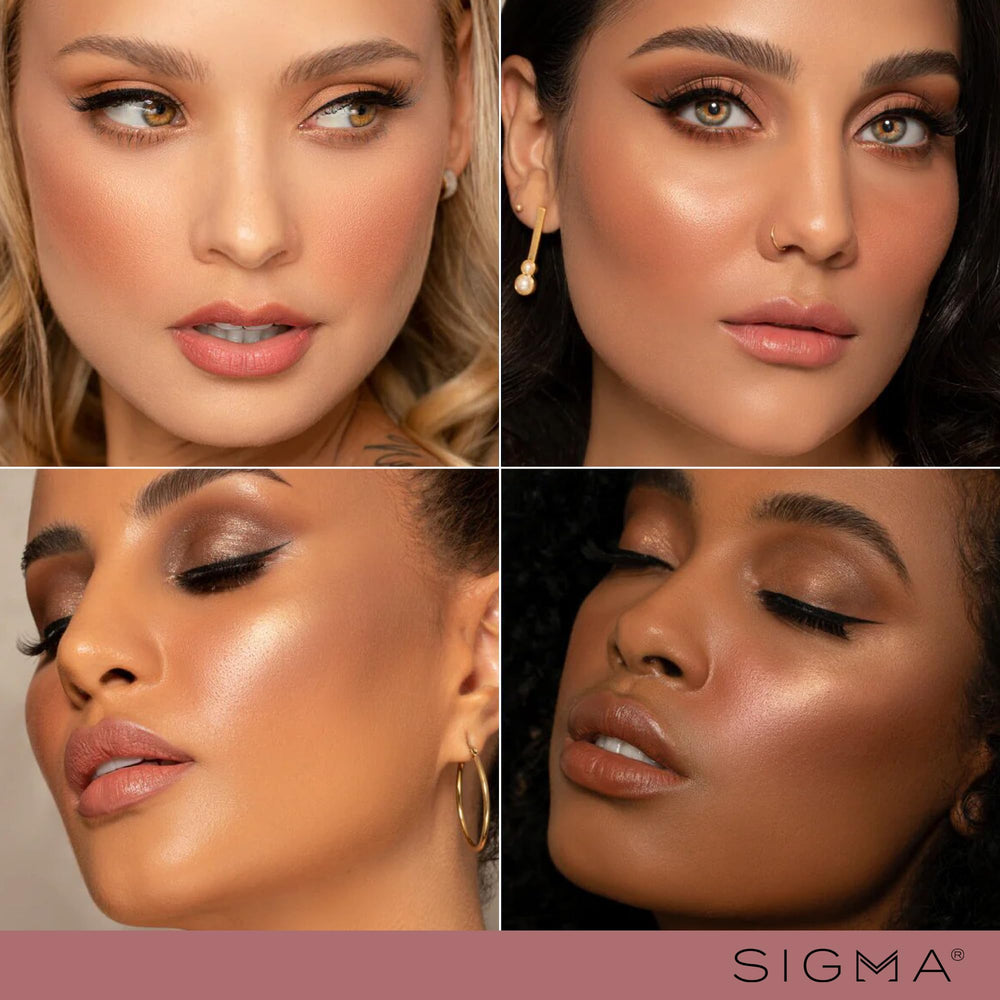 Pinceau sourcils angulaire Sigma Beauty pour une définition précise en voyage