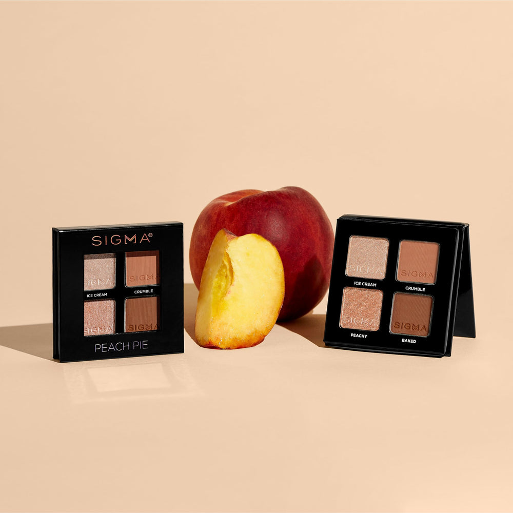 Sigma Beauty Quad – texture beurre doux pour une application fluide et modulable.
