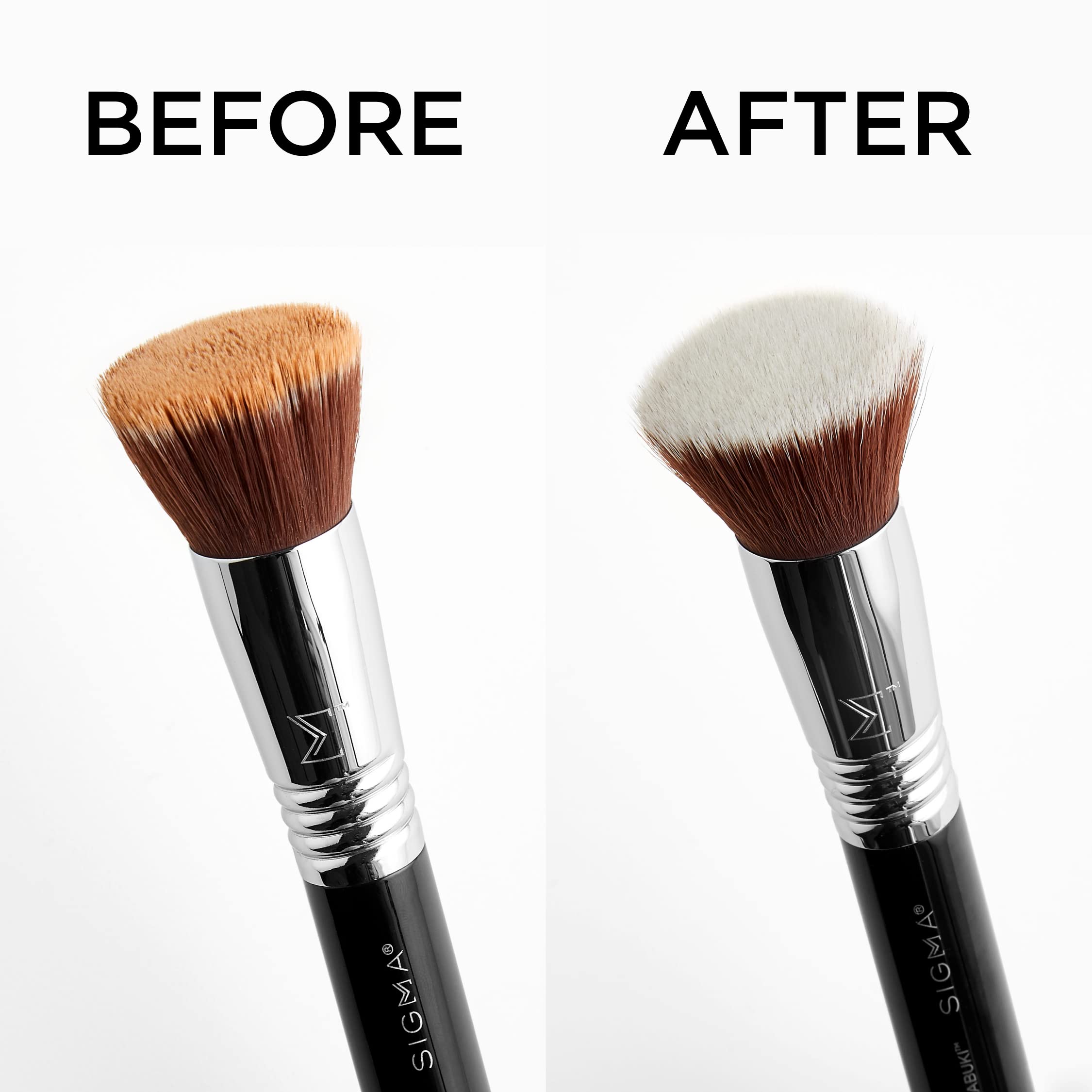 Sigmagic sans parabènes et sulfates, nettoyage en douceur des outils maquillage.