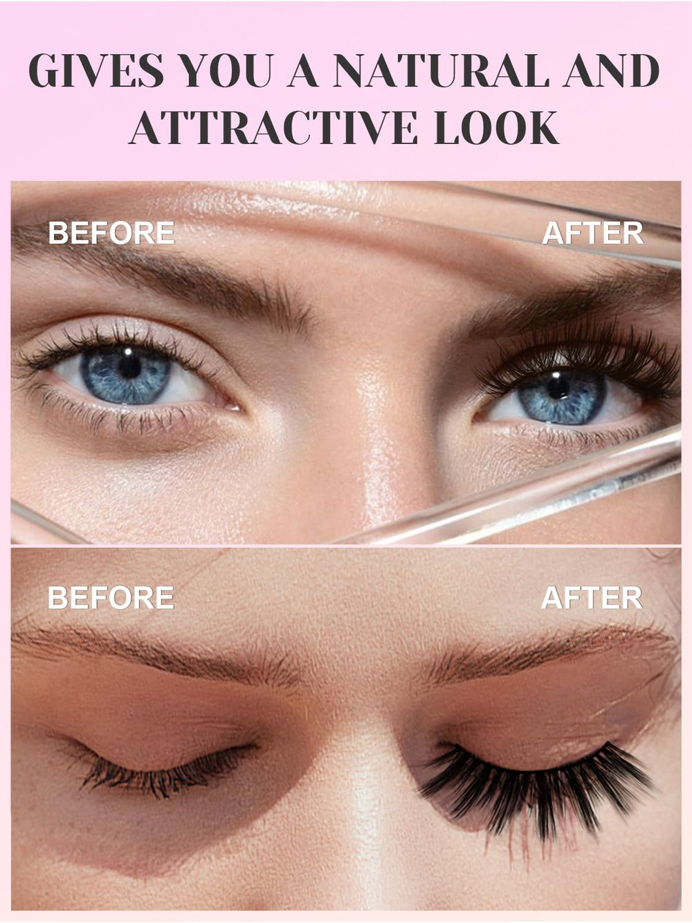 Sikkis magnetic lashes without glue enable quick, mess-free makeup.