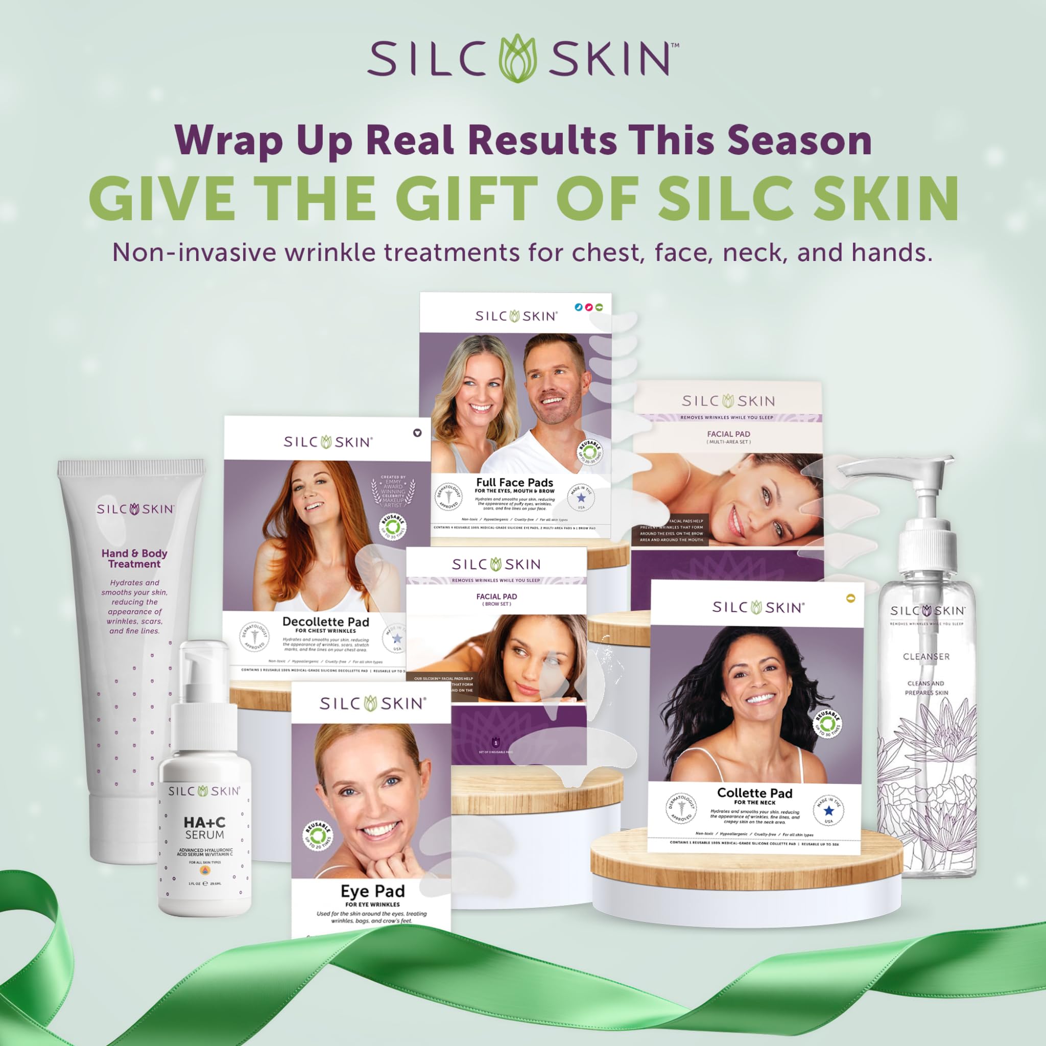 Patchs yeux Silc Skin, option durable et réutilisable pour vos routines.