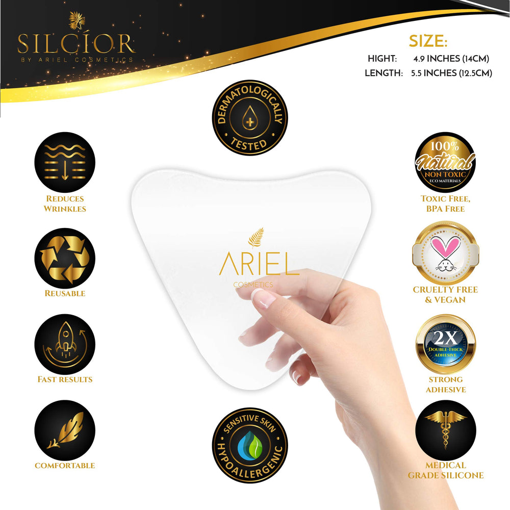 SILCIOR pad poitrine réutilisable 15 utilisations économie et durabilité