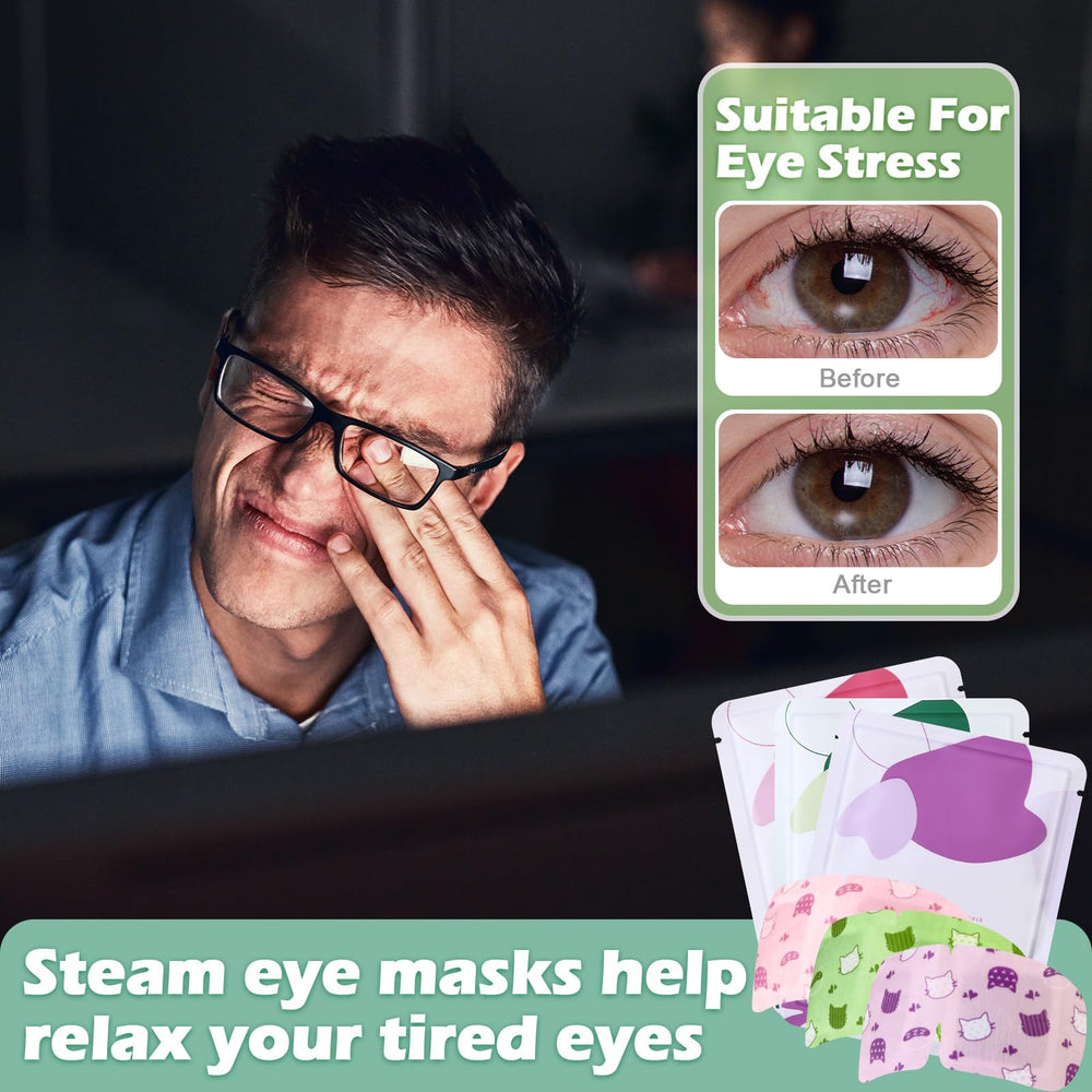 Utilisation en voyage du masque yeux vapeur Silicherry.