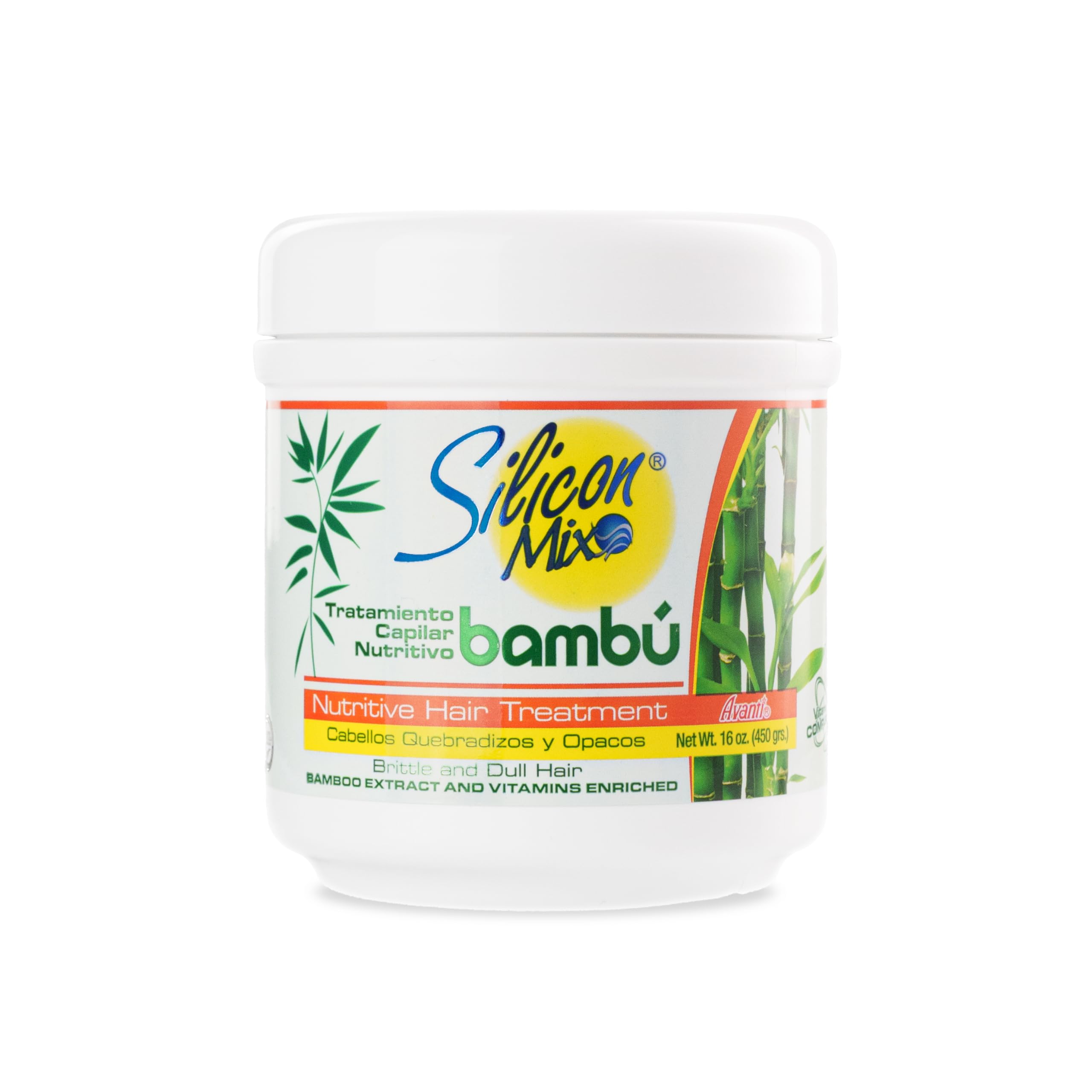 Silicon Mix Bamboo Masque nourrissant pour cheveux forts et hydratés