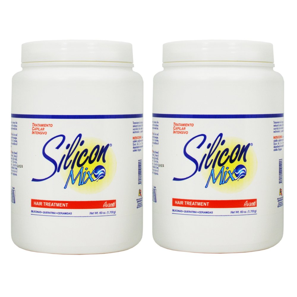 Silicon Mix Traitement Capillaire Intensif 60oz: bouteille, soin revitalisant et hydratant.