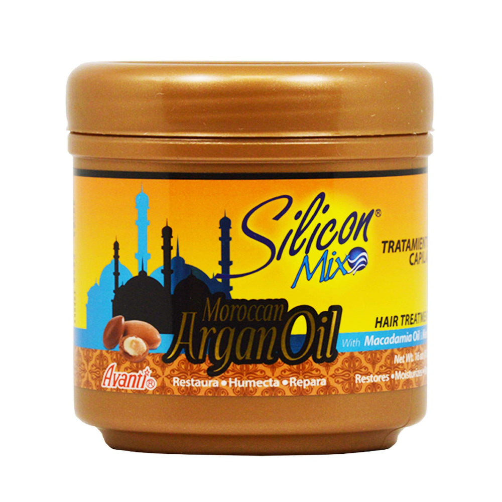 Silicon Mix huile argan marocain – utilisation rapide sur cheveux