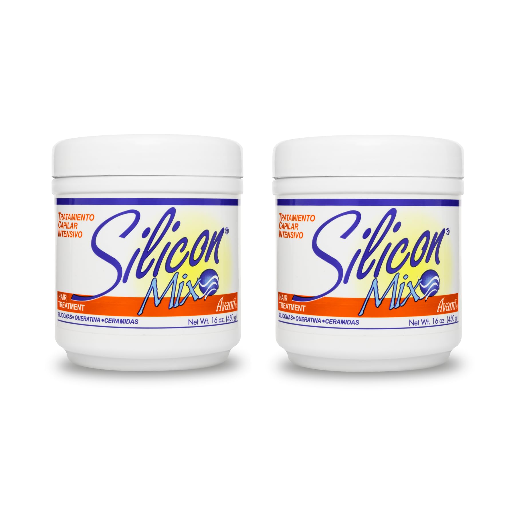 Soin Silicon Mix, bouteille de traitement 16 oz, lot de deux, démêle et nourrit.