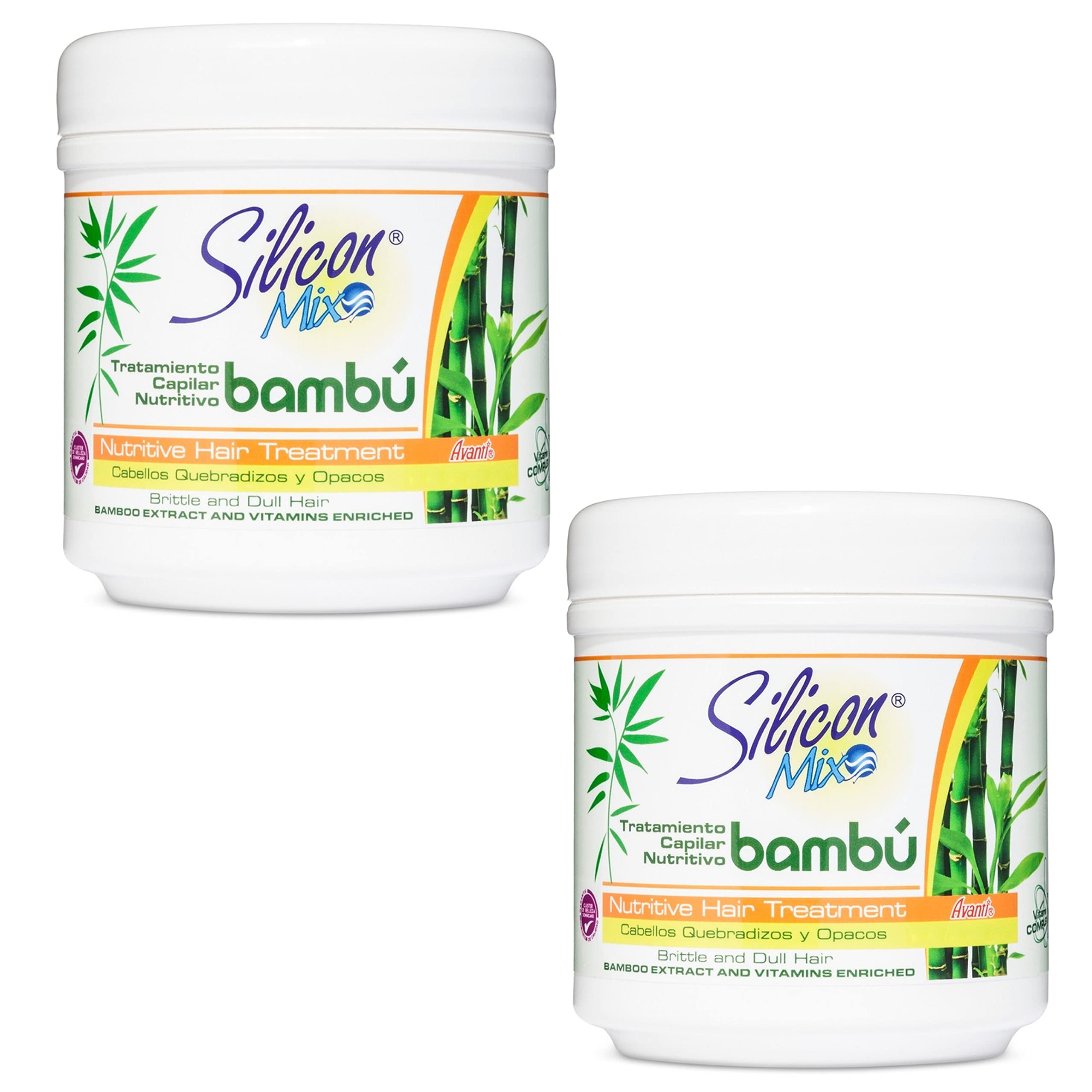 Silicon Mix Traitement Bambou, flacon 473 ml, pour nourrir et démêler les cheveux.