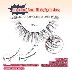Cils Siligli bande plate 0,1 mm pour fini naturel et pose facile