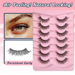 Siligli cils design 3D volume, effet wispy pour plus de profondeur.