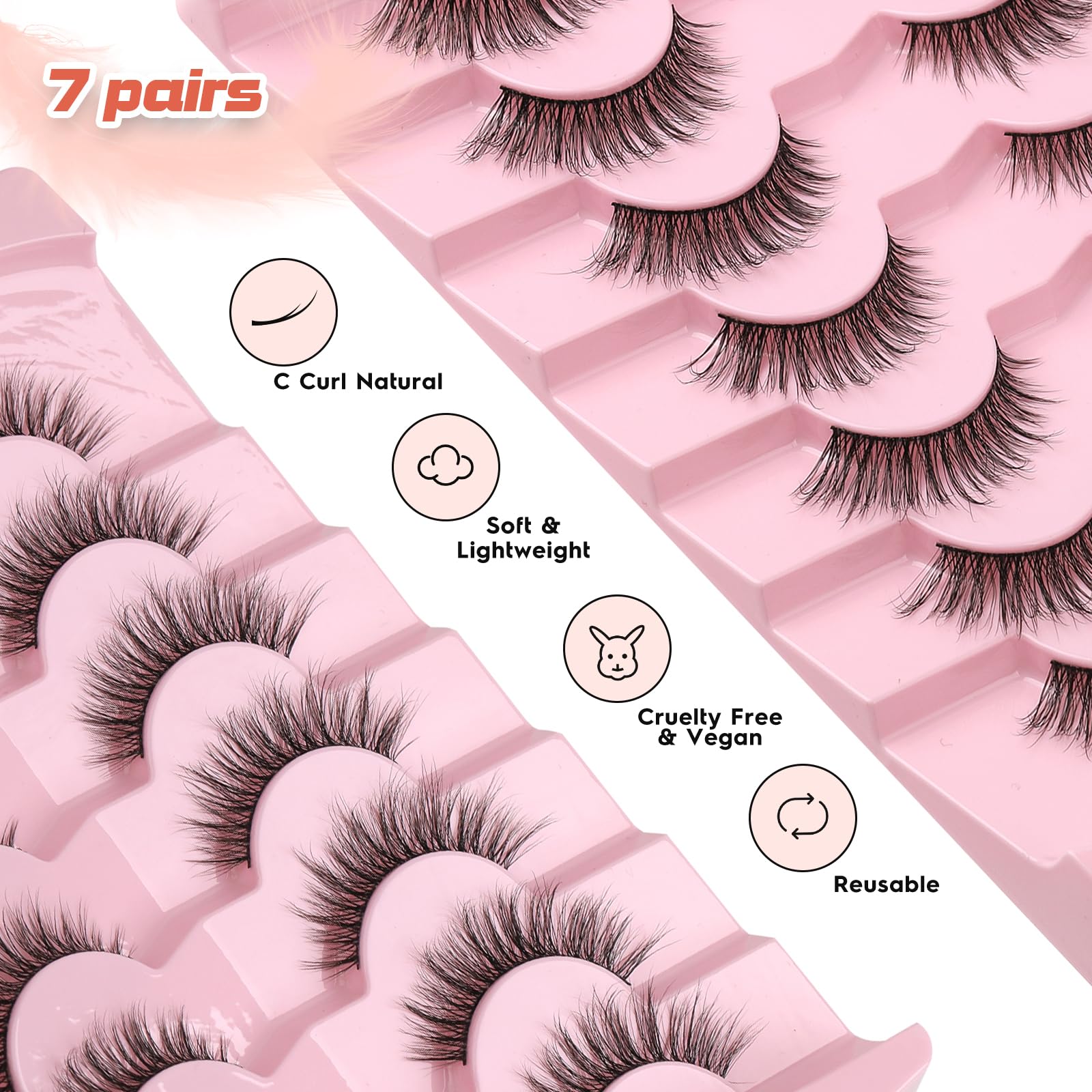 Siligli cils vegan et réutilisables, option cruelty-free et durable.