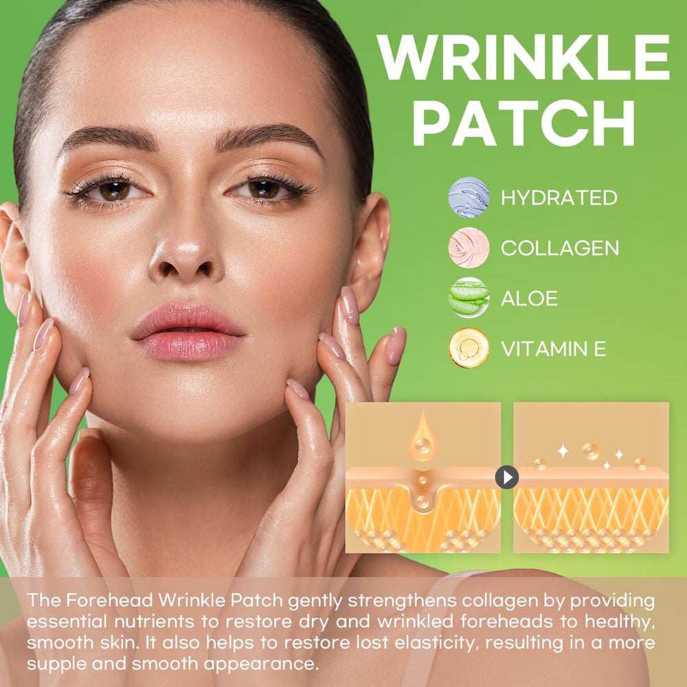 Bandes Silkdermis pour les lignes du sourire, effet lissant possible.