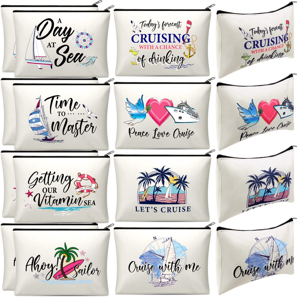 Silkfly ensemble de 16 trousses croisière en toile pour organiser vos affaires.