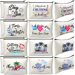Silkfly ensemble de 16 trousses croisière en toile pour organiser vos affaires.