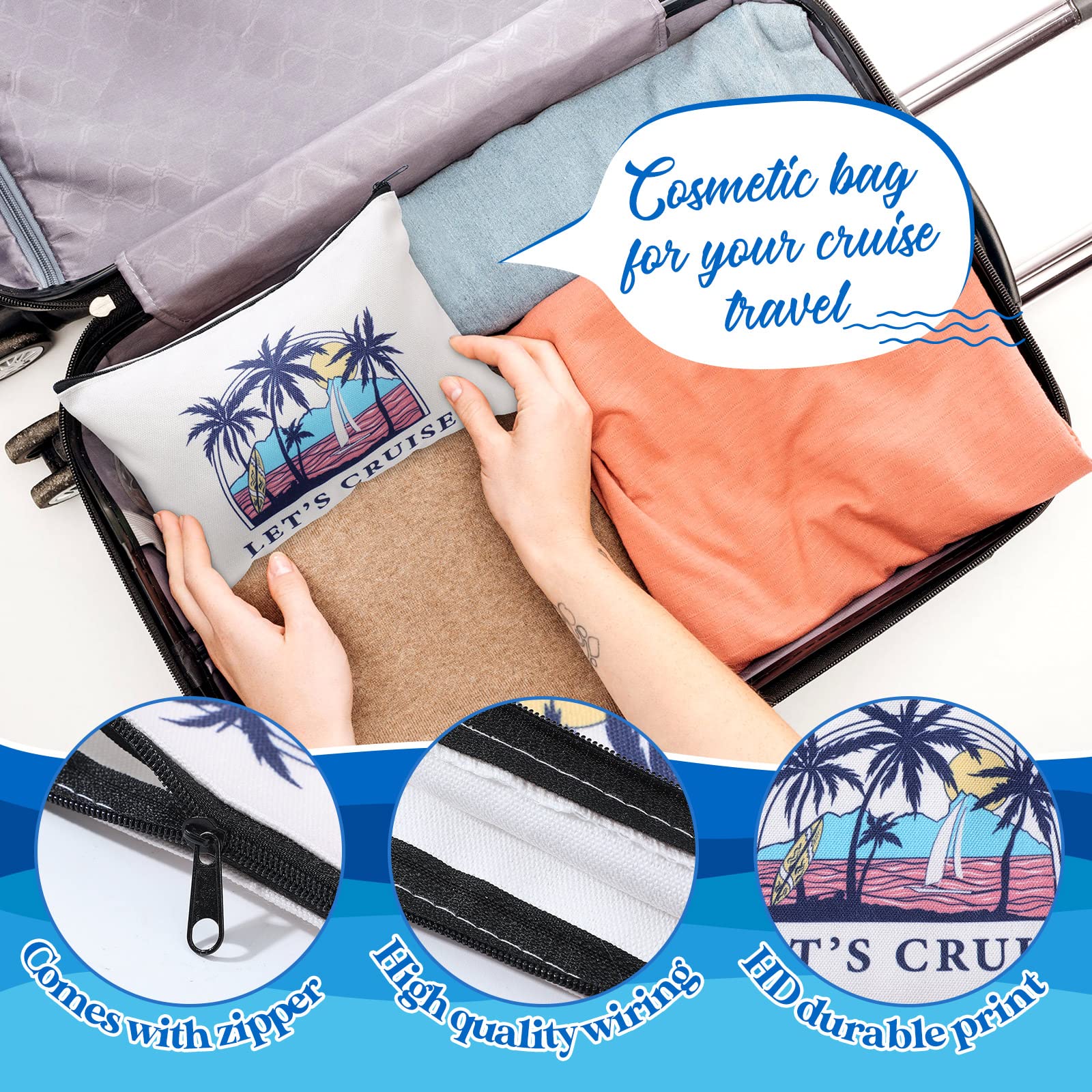 Silkfly trousse motifs croisière: design attrayant pour voyage.