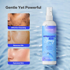 SilkySecret HOCL spray pour outils beauté et surfaces propres.