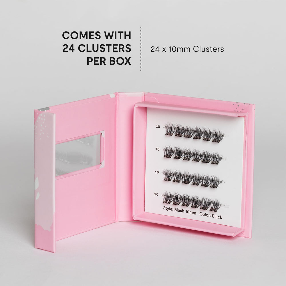 Format compact et portable pour emporter vos cils Pop-On.