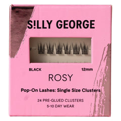 Silly George Pop-On clusters avec bande transparente pour un regard naturel.