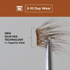 Silly George Pop-On Lashes : attache sous les cils pour une tenue invisible et confortable