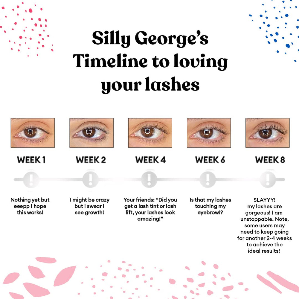Silly George Sérum cils et sourcils: regard plus structuré et défini.