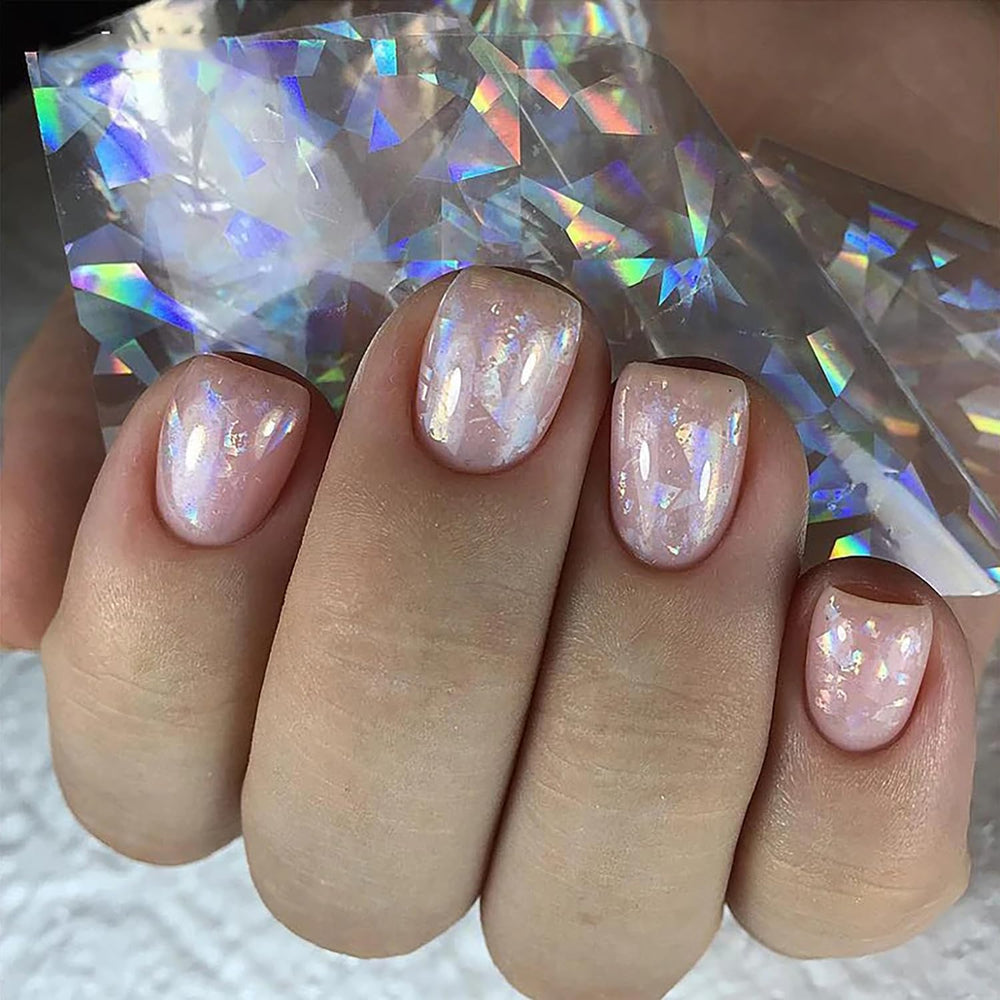 SILPECWEE Aurora – rayons laser sur ongles, accent lumineux.