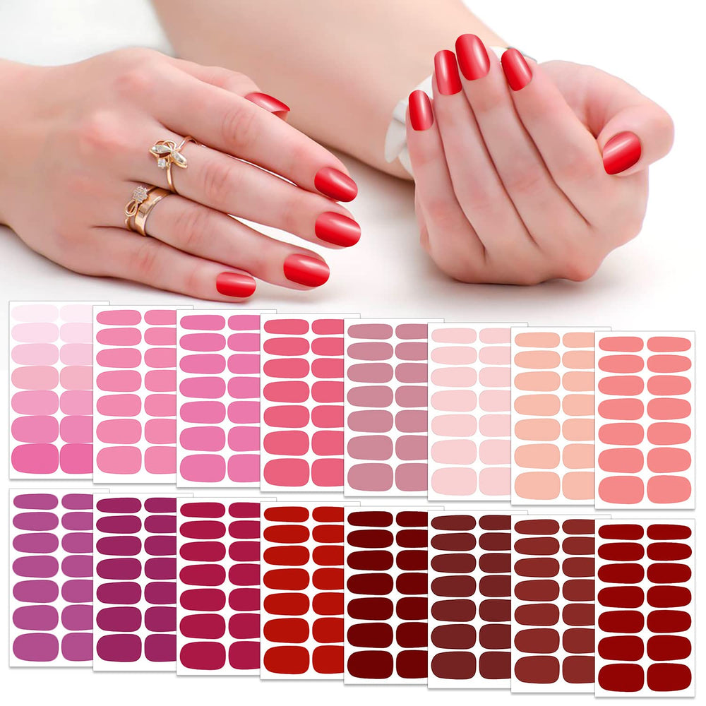 SILPECWEE boîte stickers ongles, prêt à l’emploi pour un look rapide