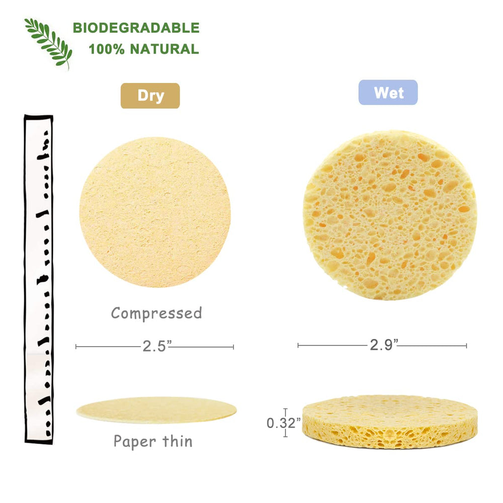 Éponge SILUKER biodégradable idéale pour une routine beauté durable.