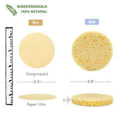 Éponge SILUKER biodégradable idéale pour une routine beauté durable.