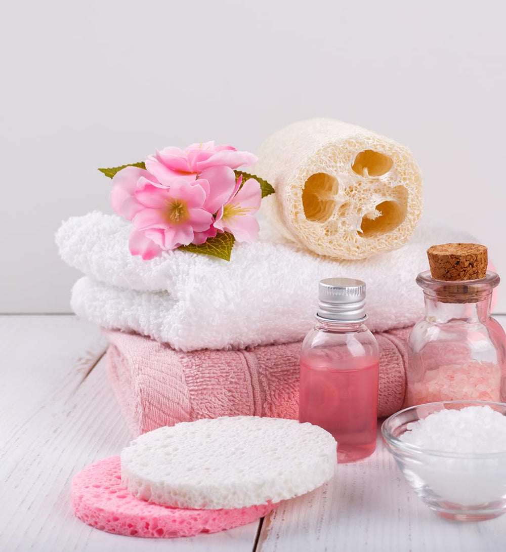 SILUKER eponges visage ecologiques et biodegradables pour routine respectueuse.