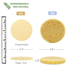 SILUKER eponges visage exfoliation douce pour peau plus lisse.