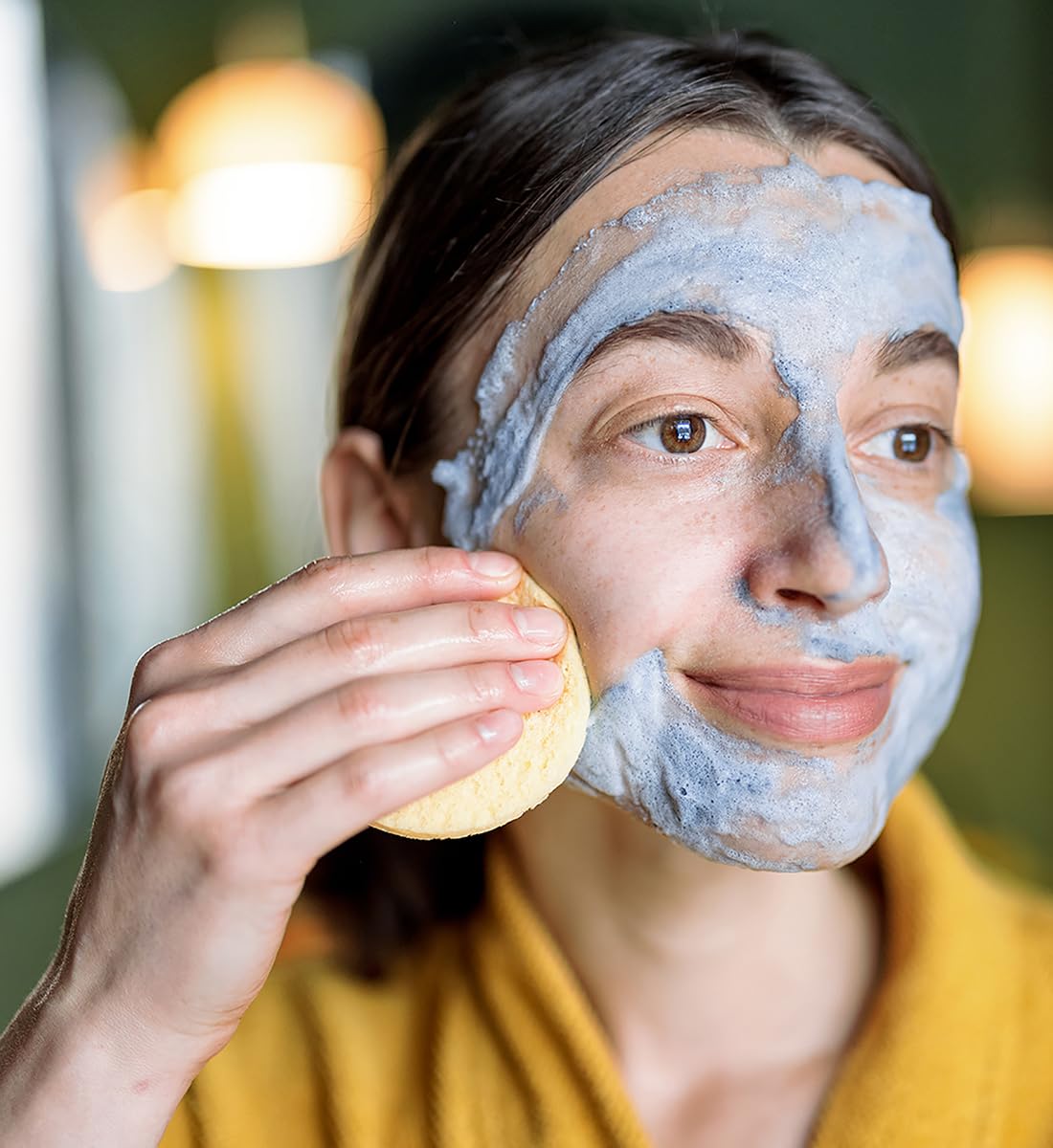 SILUKER eponges visage multiusage pour demaquillage et soin quotidien.