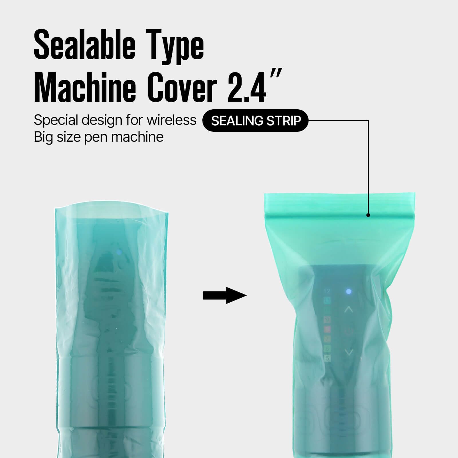 SilverHorse coques pour machine tatouage vert jungle, adaptable à la plupart des machines standard.