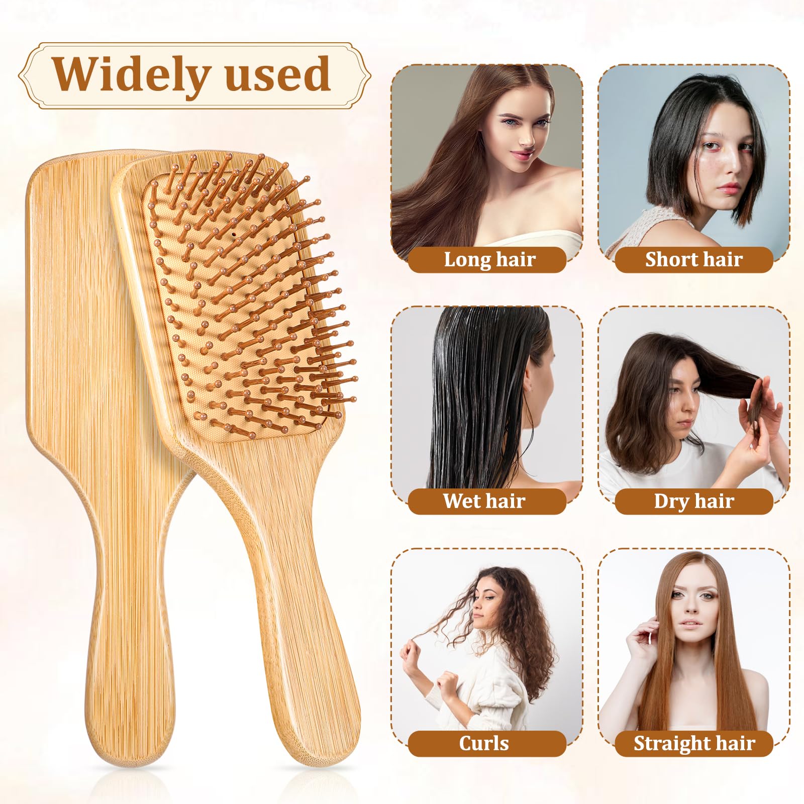 Démêlage doux pour tous les types de cheveux avec Simarro.