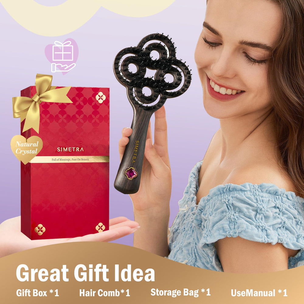 SIMETRA Coffret cadeau rouge, élégant et idéal pour Noël