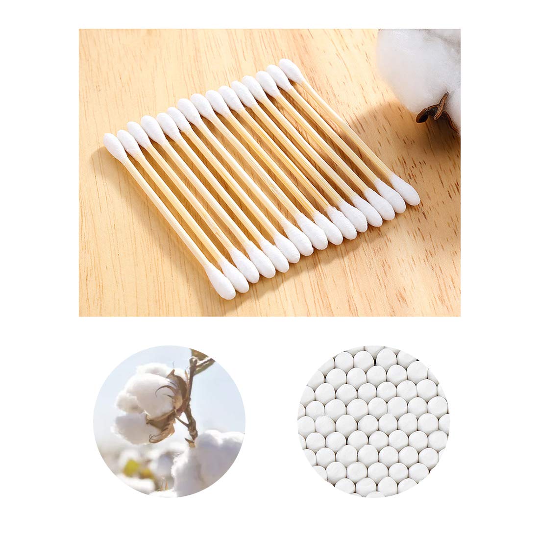 Simetufy coton-tiges polyvalents, parfaits pour soins domestiques délicats