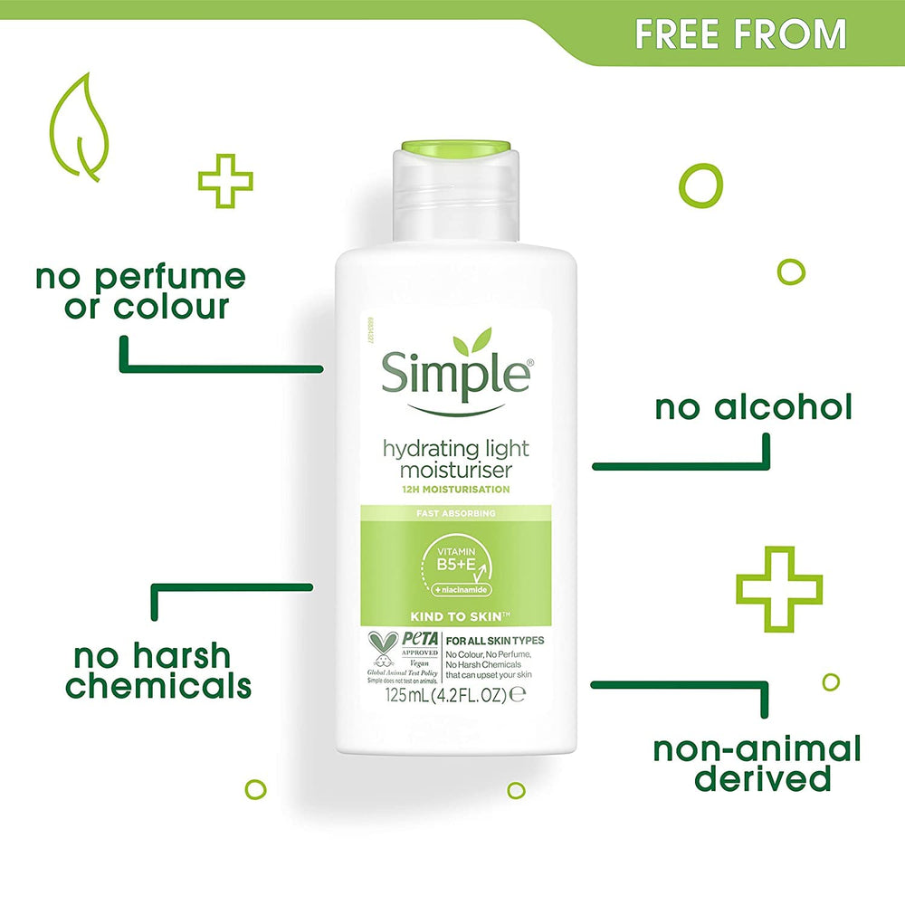 Application sur visage sensible pour une sensation de confort durable.