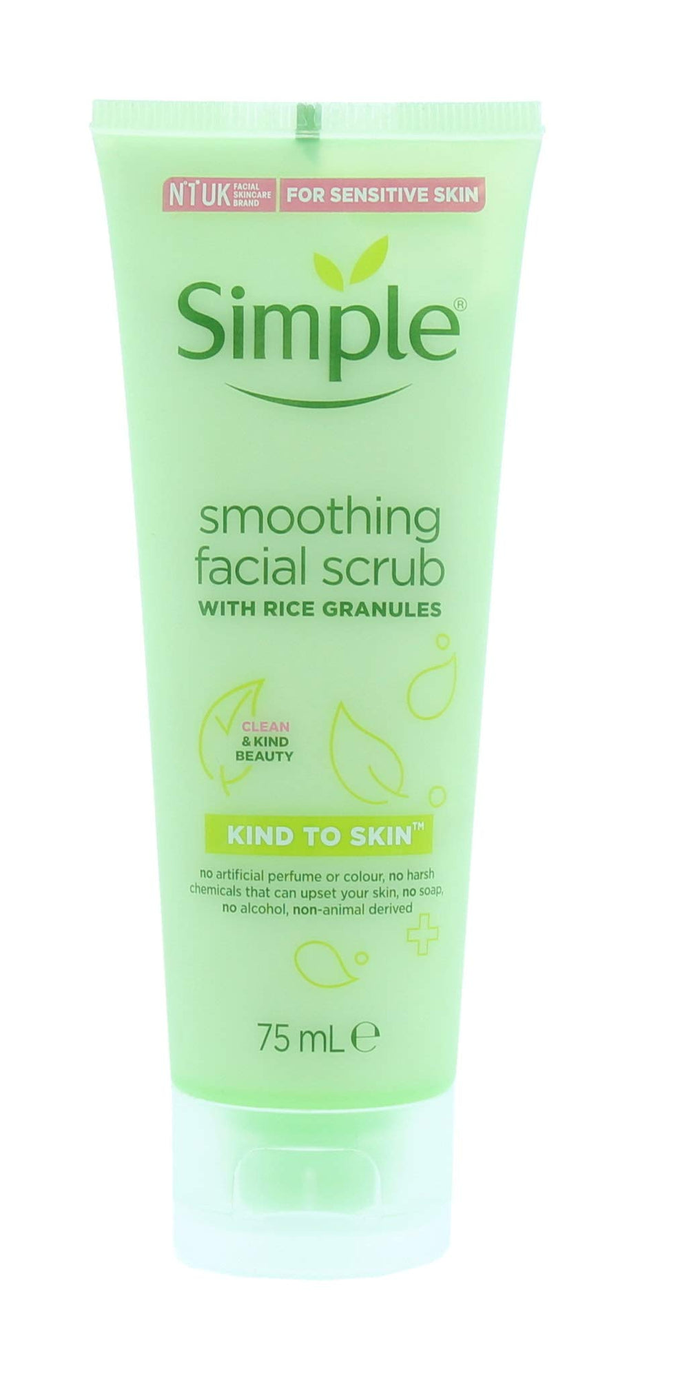 Gommage Simple Kind To Skin: exfoliation douce pour lisser le grain de peau.