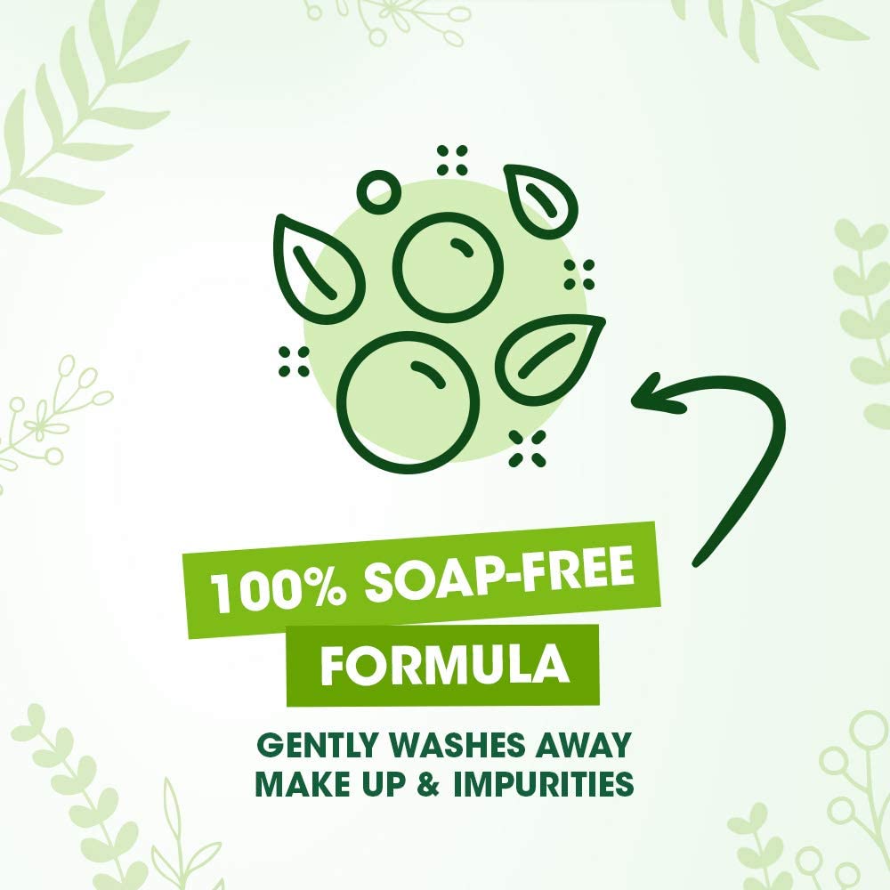 Lave-visage Simple bisabolol camomille apaise la peau sensible.