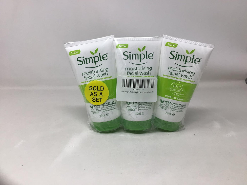 Lave-visage Simple usage quotidien, nettoyage en douceur et fraîcheur.
