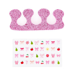 Vernis SIMPLE PLEASURES enfant avec paillettes, trois teintes scintillantes.