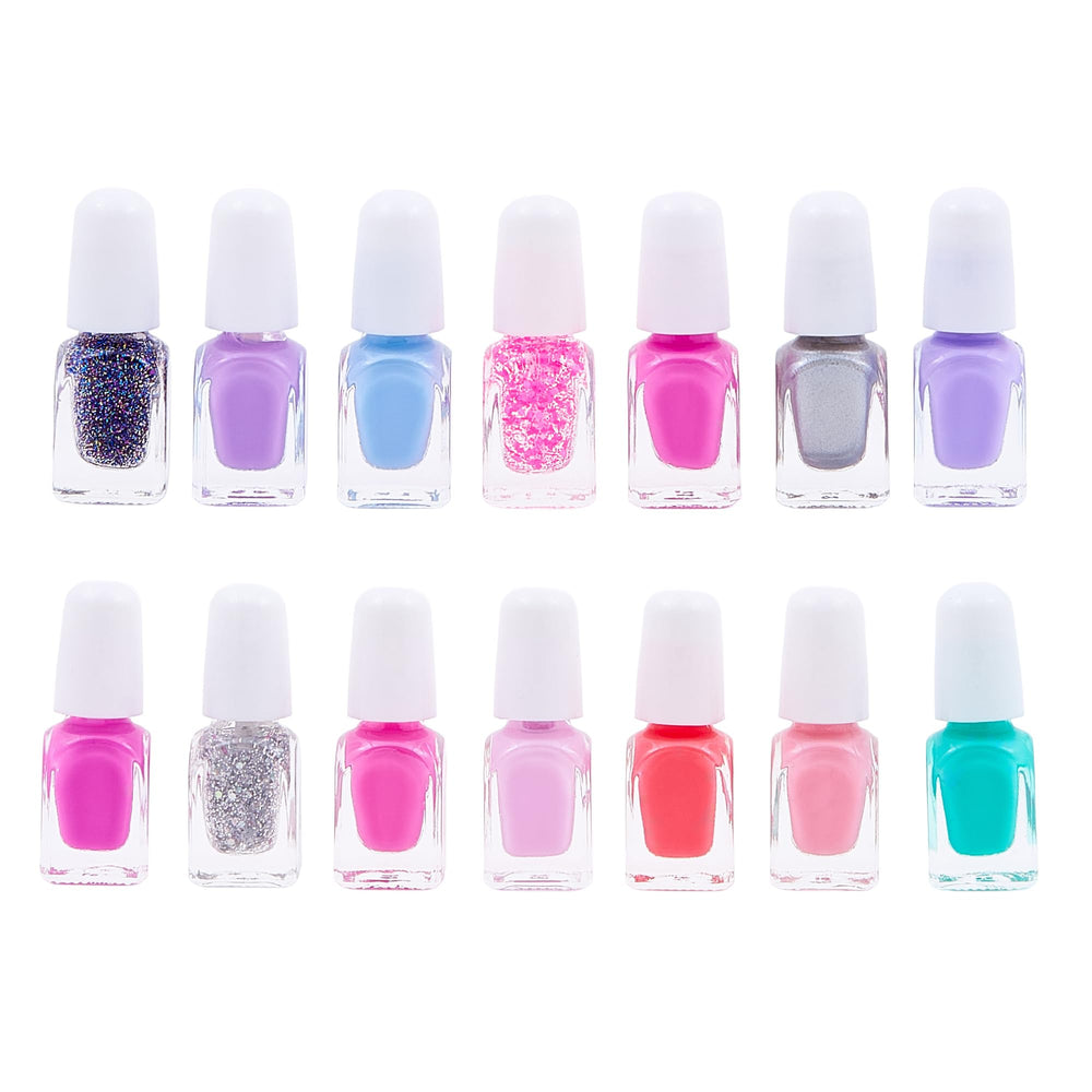 Vernis SIMPLE PLEASURES enfant, mini bouteilles multicolores, idéale pour tester des looks.