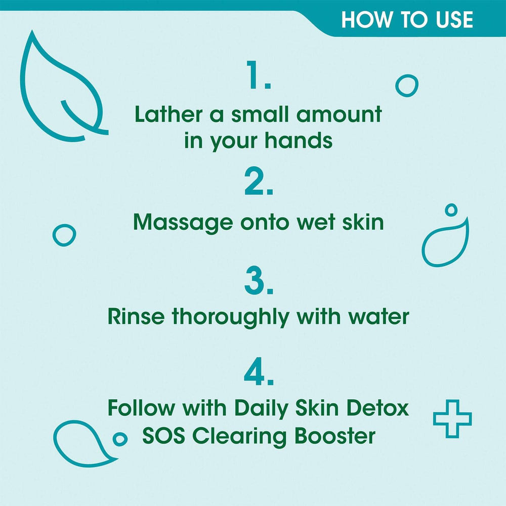 Simple peau purifiee et equilibree — sensation de fraîcheur après lavage