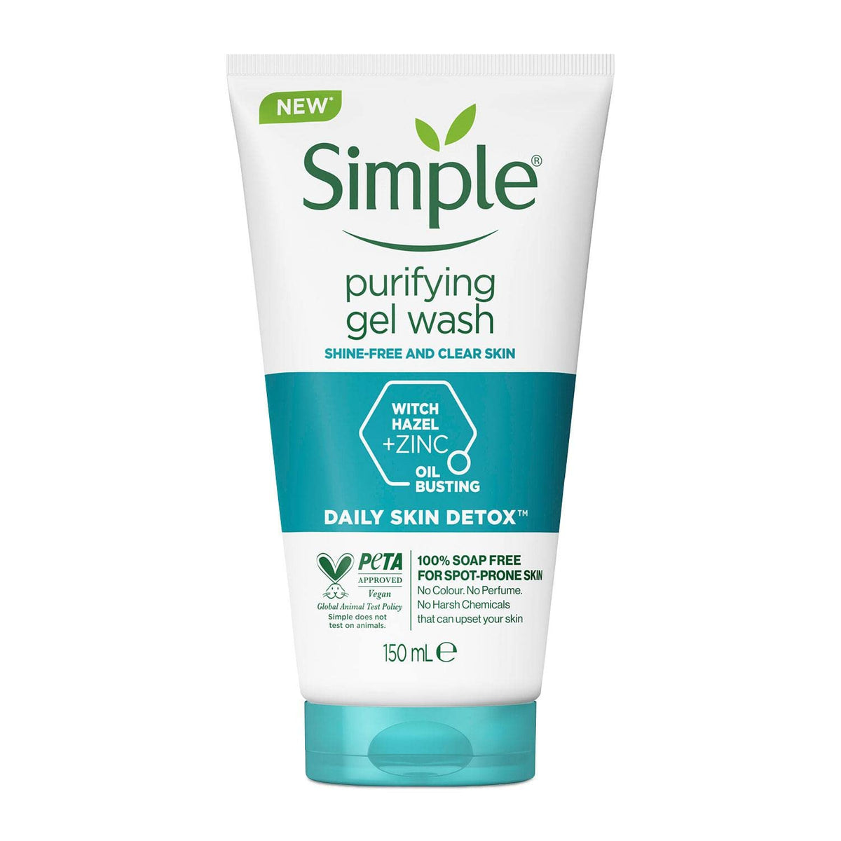 Simple purifiant quotidien pour le visage — bouteille purifiante et peau nette