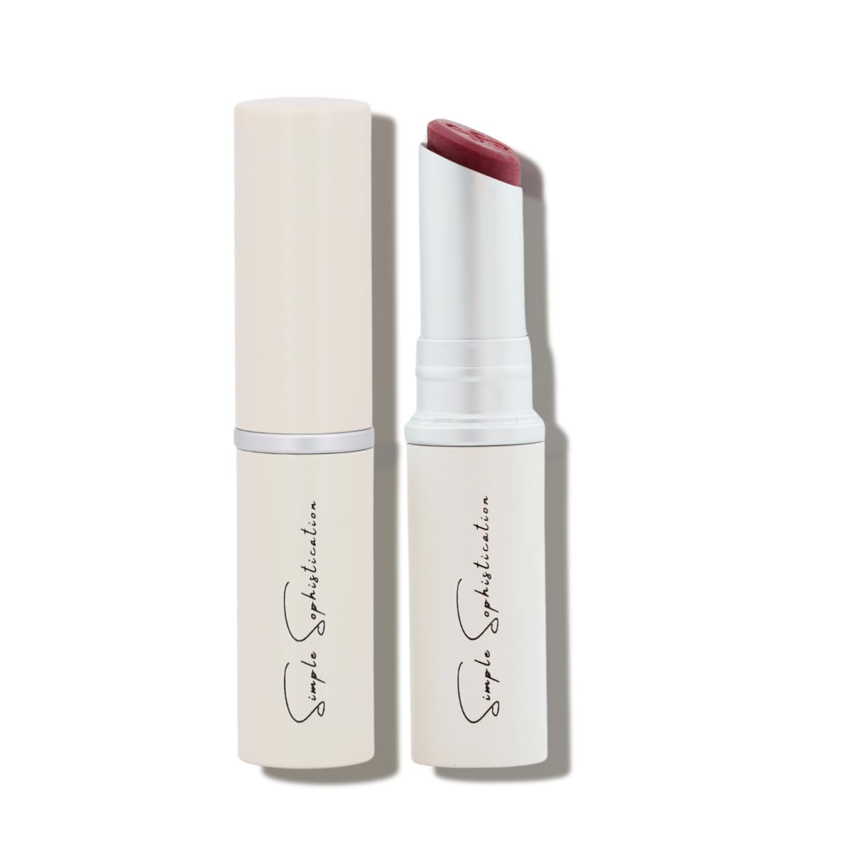 Baume Simple Sophistication sur emballage Rose Frais, soin hydratant quotidien.