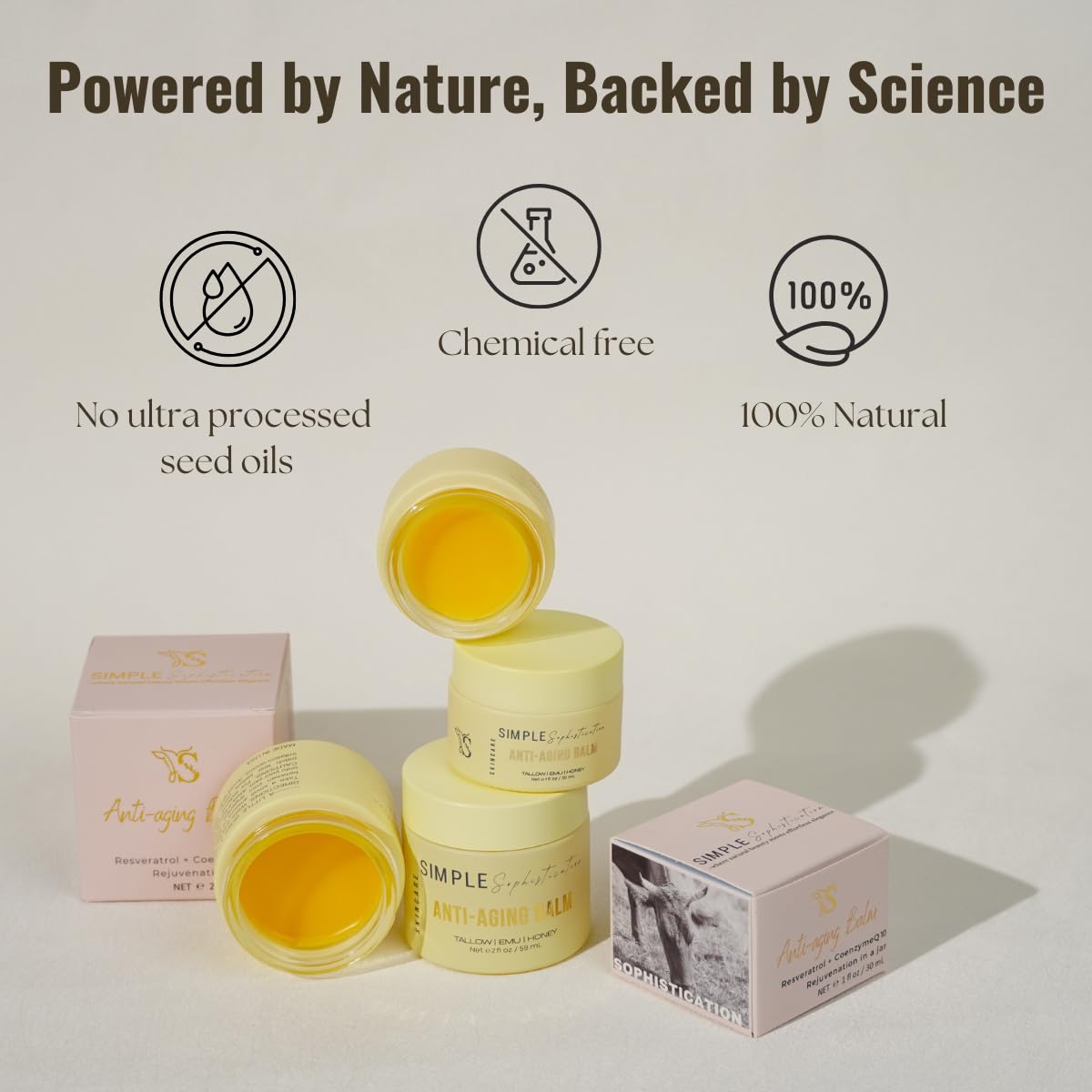 Formule douce adaptée aux femmes enceintes et enfants par Simple Sophistication.