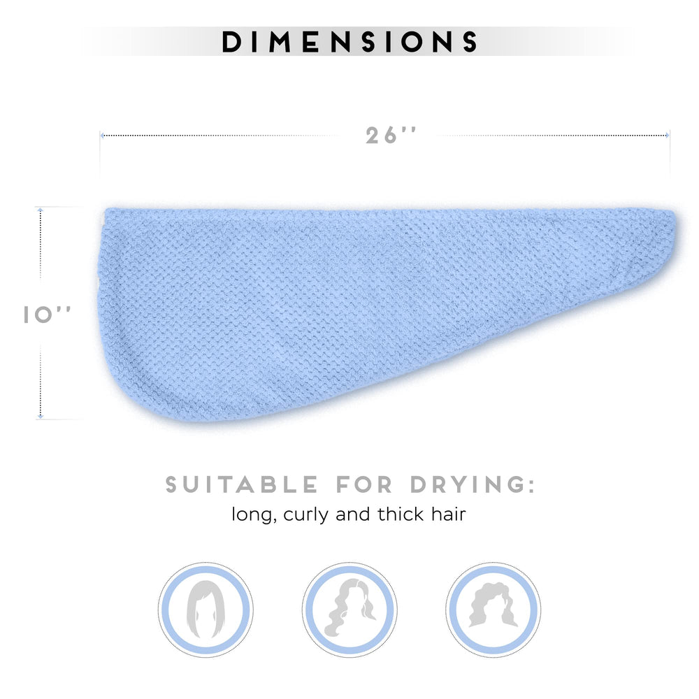SimpleField lavage en machine simple et durable pour ce turbant microfibre.