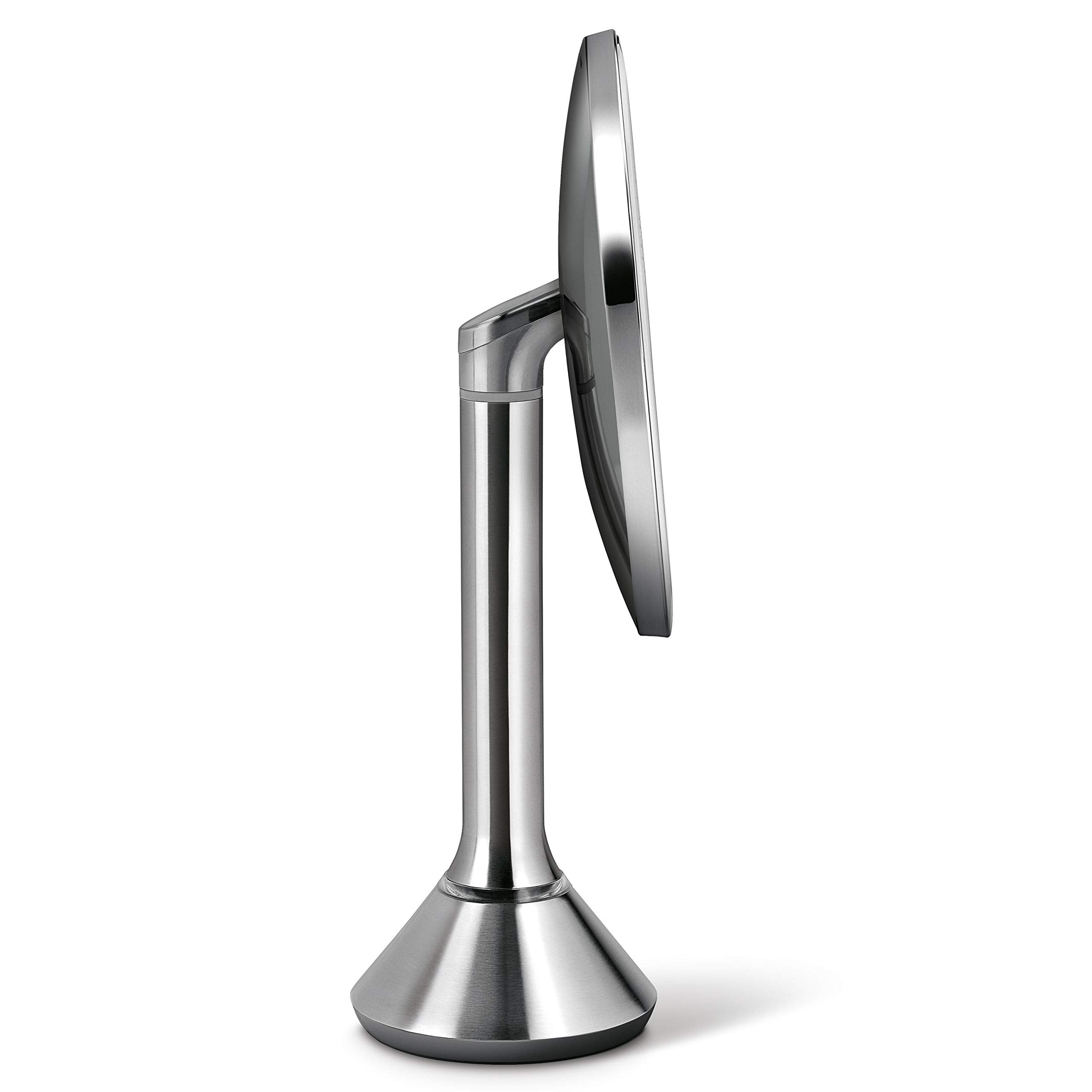 Miroir simplehuman sans fil et rechargeable éliminant les câbles encombrants