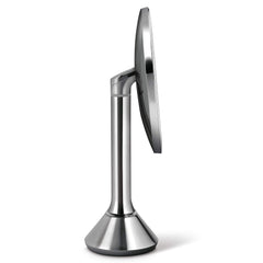 Miroir simplehuman sans fil et rechargeable éliminant les câbles encombrants