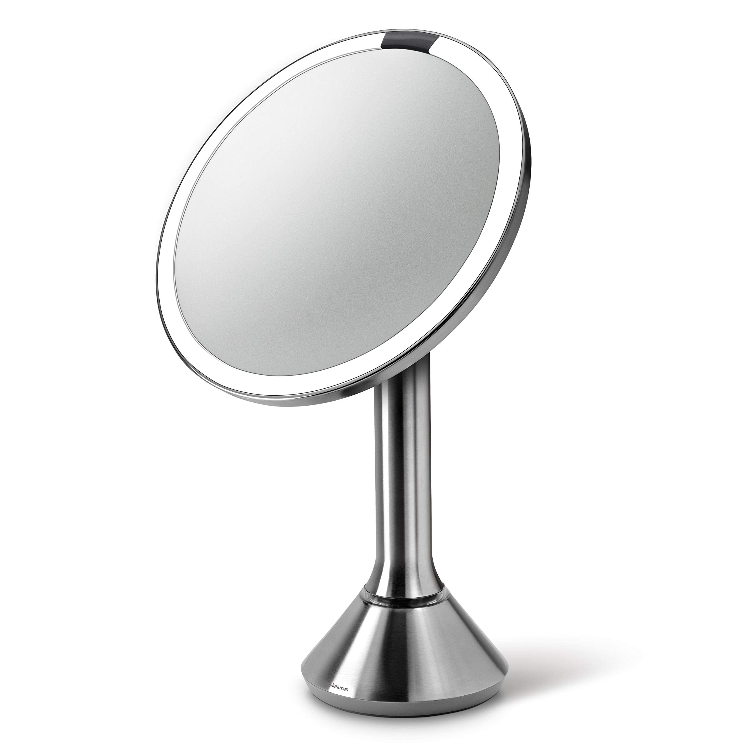 Miroir simplehuman capteur 20 cm s'allume automatiquement pour maquillage rapide